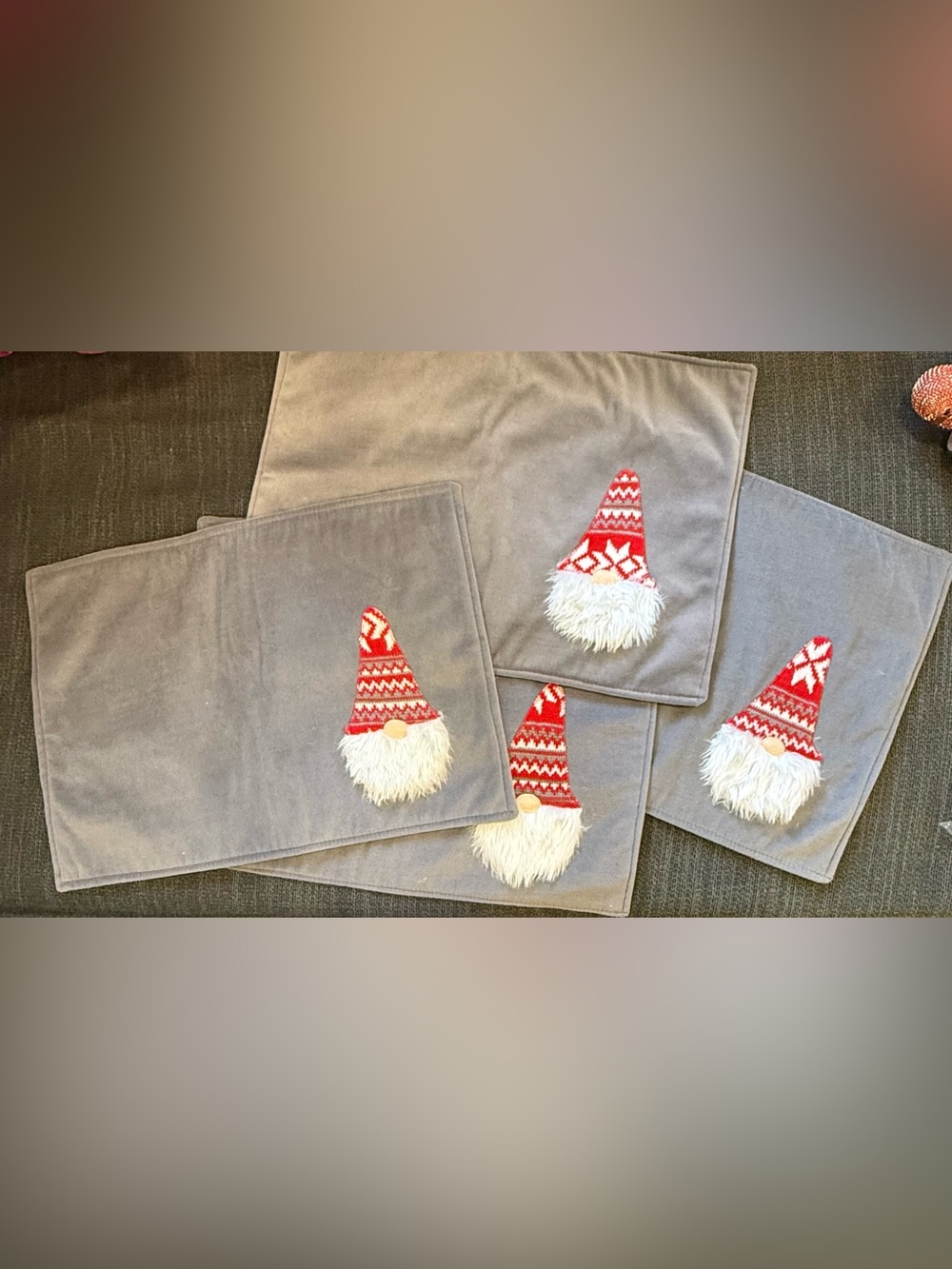 Christmas Placemats x 4.